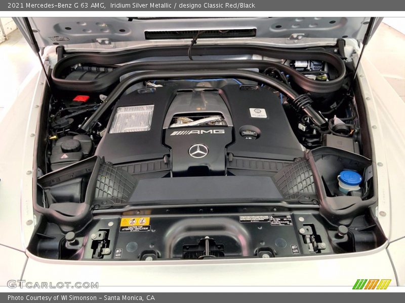  2021 G 63 AMG Engine - 4.0 Liter DI biturbo DOHC 32-Valve VVT V8