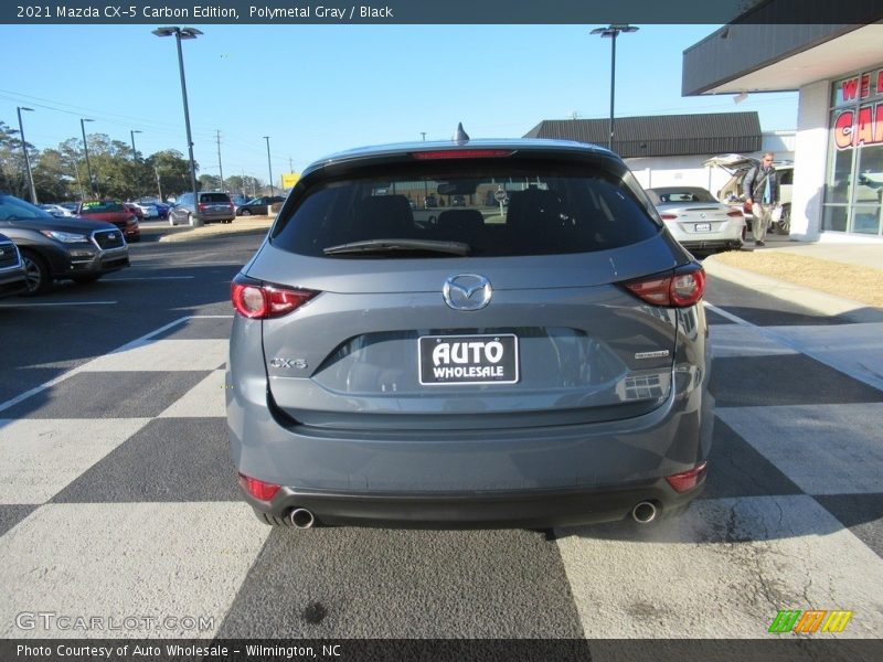 Polymetal Gray / Black 2021 Mazda CX-5 Carbon Edition