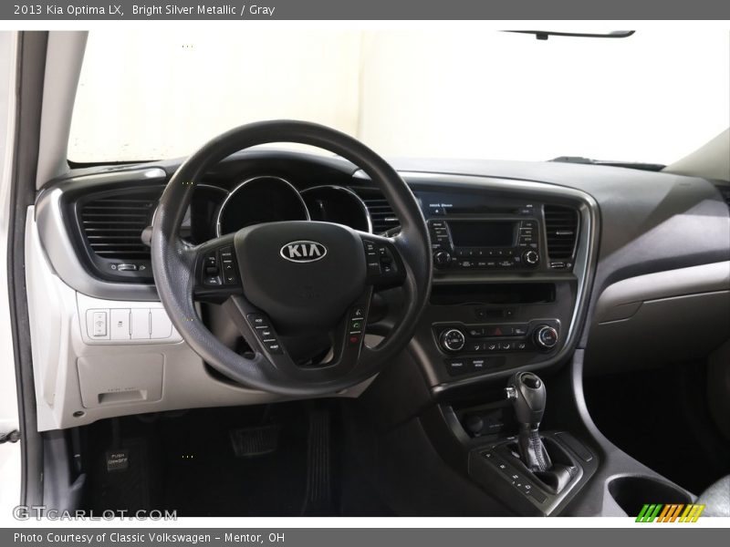 Bright Silver Metallic / Gray 2013 Kia Optima LX
