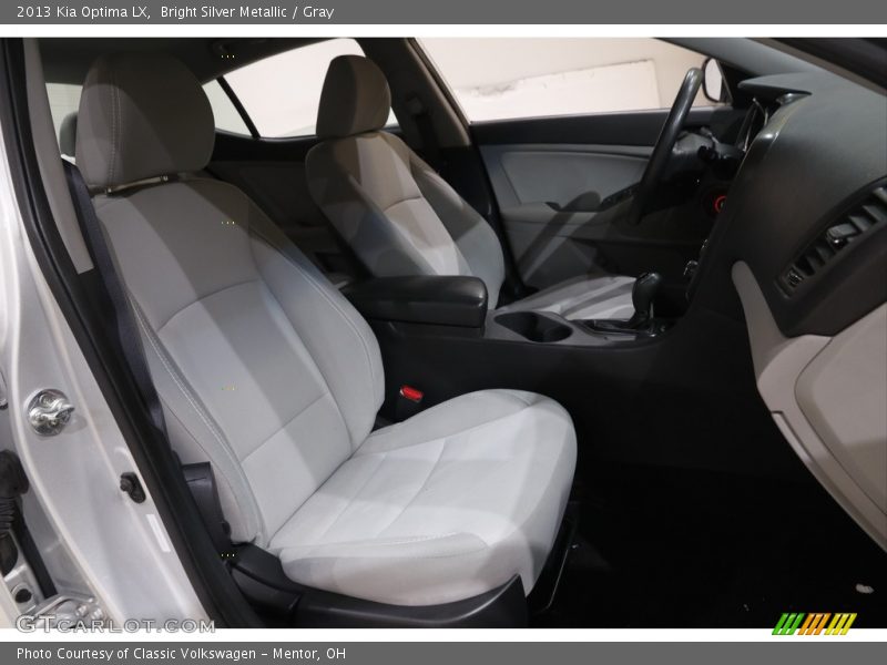 Bright Silver Metallic / Gray 2013 Kia Optima LX