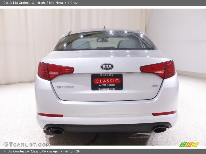Bright Silver Metallic / Gray 2013 Kia Optima LX