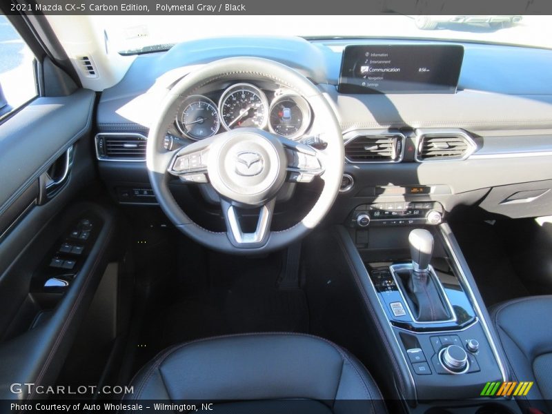 Polymetal Gray / Black 2021 Mazda CX-5 Carbon Edition