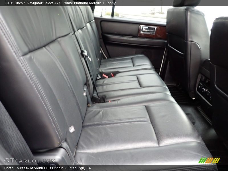 Rear Seat of 2016 Navigator Select 4x4