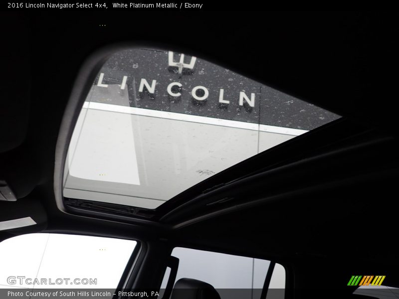 White Platinum Metallic / Ebony 2016 Lincoln Navigator Select 4x4
