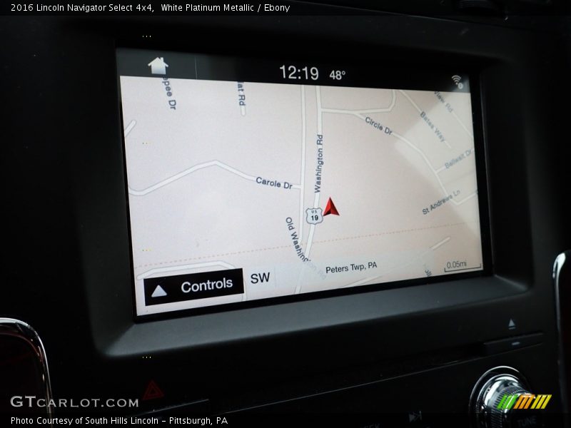 Navigation of 2016 Navigator Select 4x4