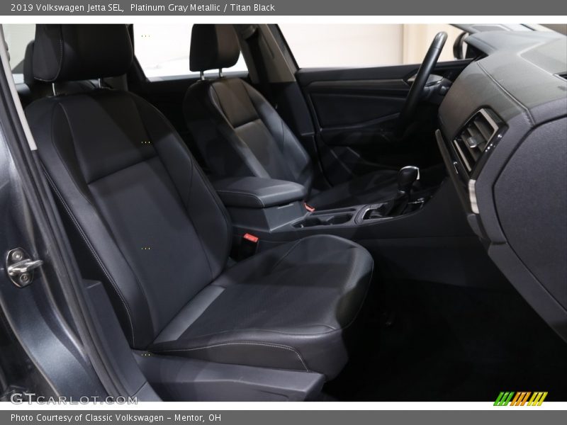 Platinum Gray Metallic / Titan Black 2019 Volkswagen Jetta SEL