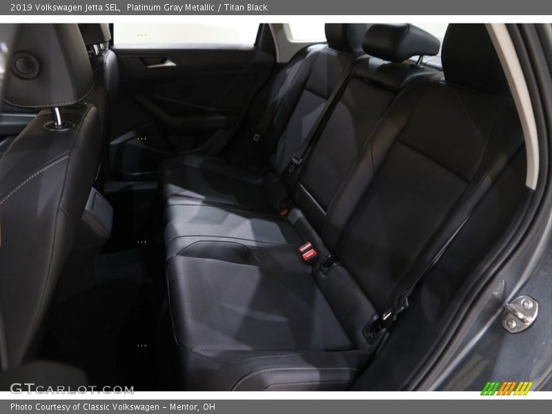 Platinum Gray Metallic / Titan Black 2019 Volkswagen Jetta SEL