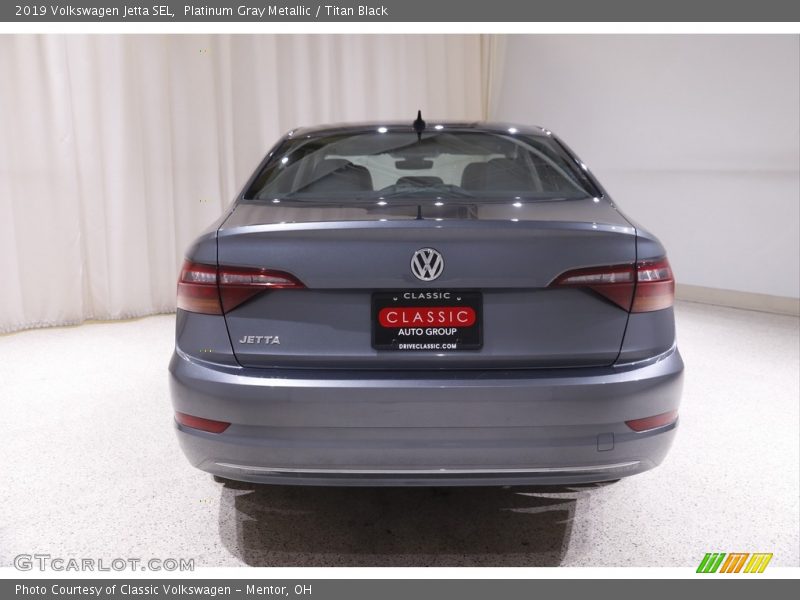 Platinum Gray Metallic / Titan Black 2019 Volkswagen Jetta SEL