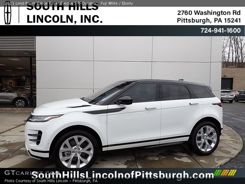 Fuji White / Ebony 2021 Land Rover Range Rover Evoque S R-Dynamic