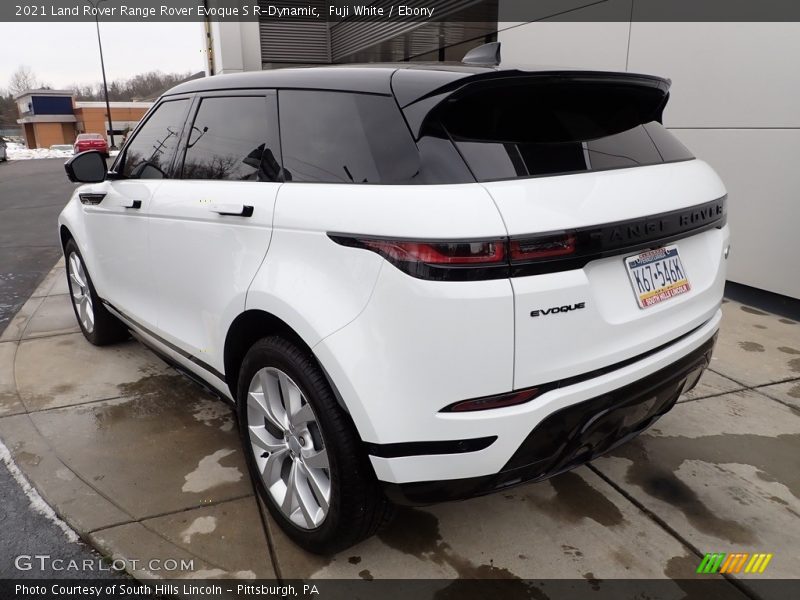 Fuji White / Ebony 2021 Land Rover Range Rover Evoque S R-Dynamic