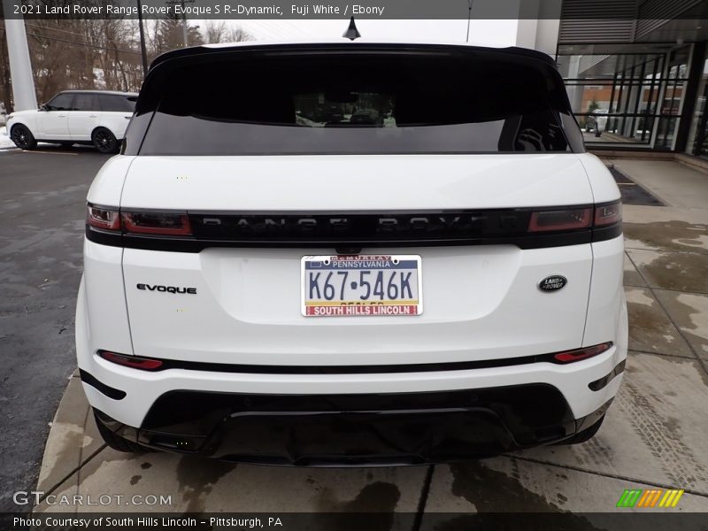 Fuji White / Ebony 2021 Land Rover Range Rover Evoque S R-Dynamic