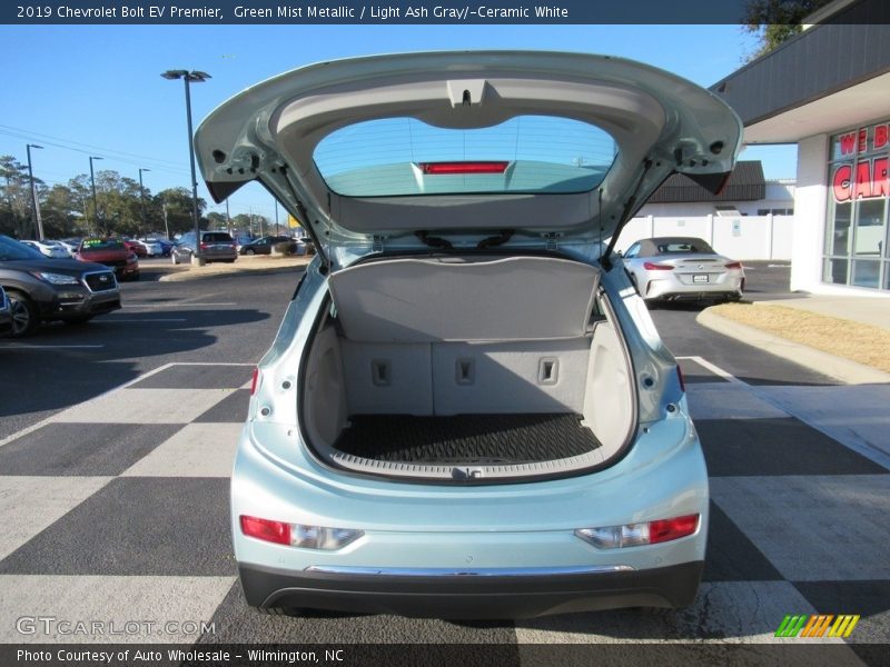 Green Mist Metallic / Light Ash Gray/­Ceramic White 2019 Chevrolet Bolt EV Premier