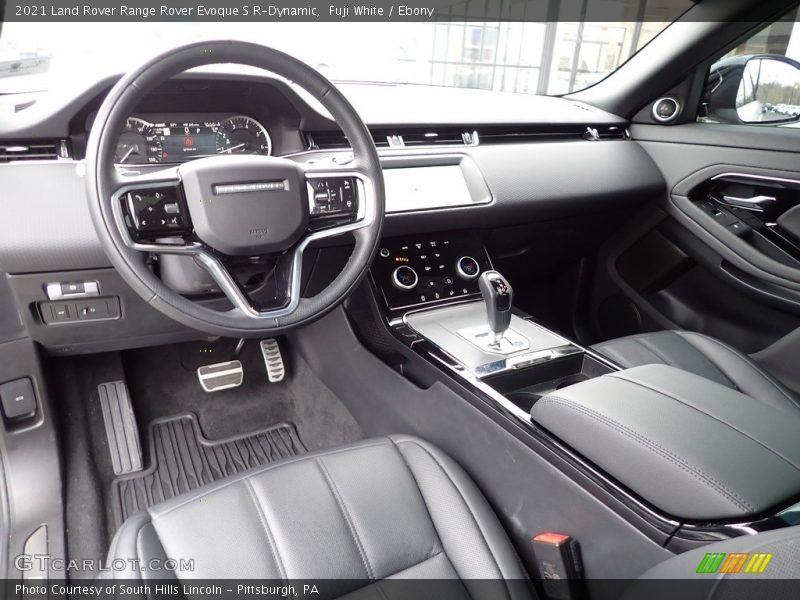  2021 Range Rover Evoque S R-Dynamic Ebony Interior