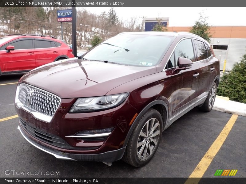  2019 MKC Reserve AWD Burgundy Velvet Metallic