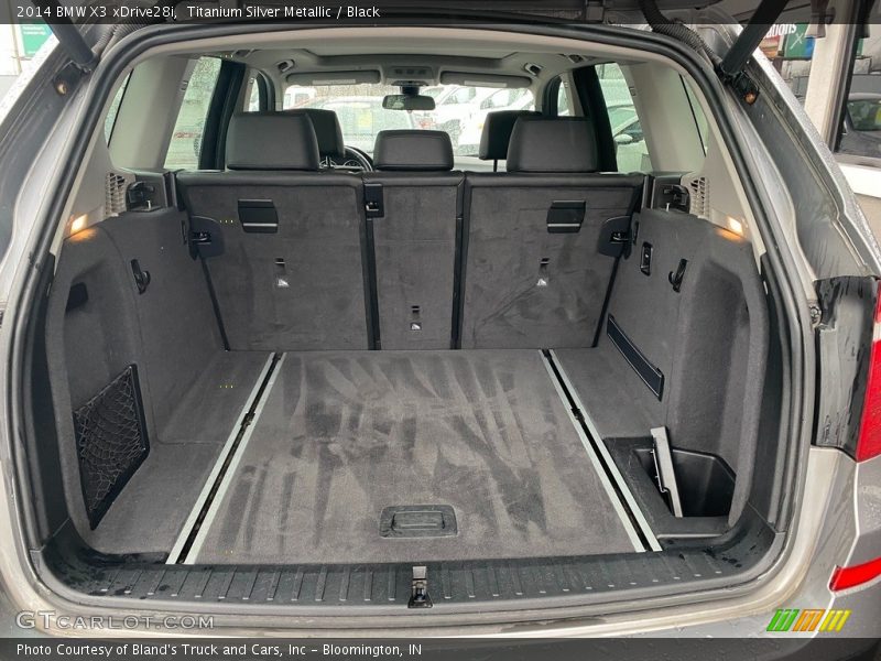 Titanium Silver Metallic / Black 2014 BMW X3 xDrive28i