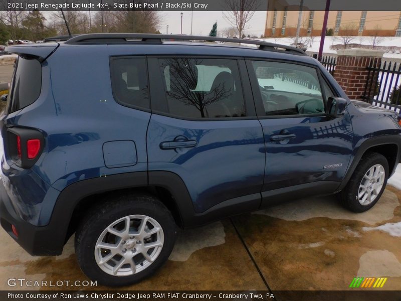 Slate Blue Pearl / Black/Ski Gray 2021 Jeep Renegade Latitude 4x4