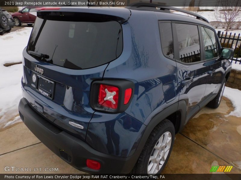 Slate Blue Pearl / Black/Ski Gray 2021 Jeep Renegade Latitude 4x4