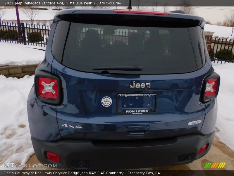Slate Blue Pearl / Black/Ski Gray 2021 Jeep Renegade Latitude 4x4