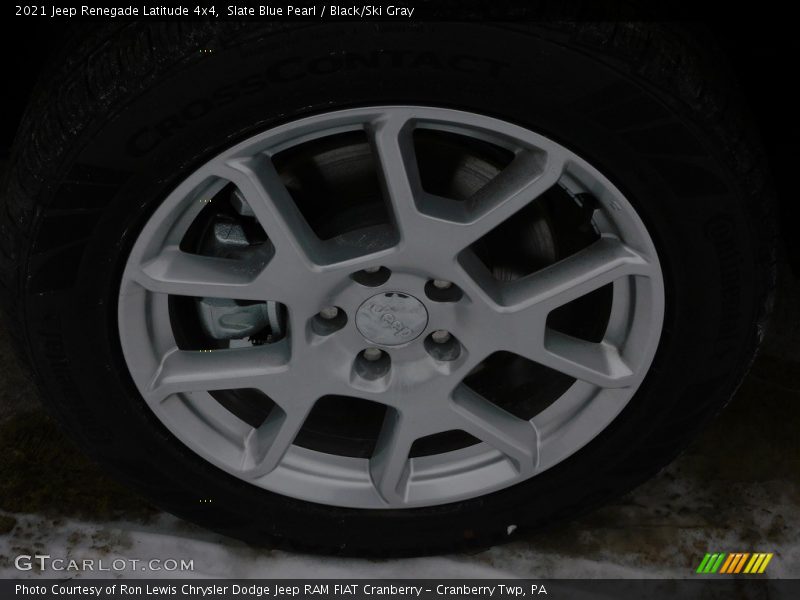 Slate Blue Pearl / Black/Ski Gray 2021 Jeep Renegade Latitude 4x4