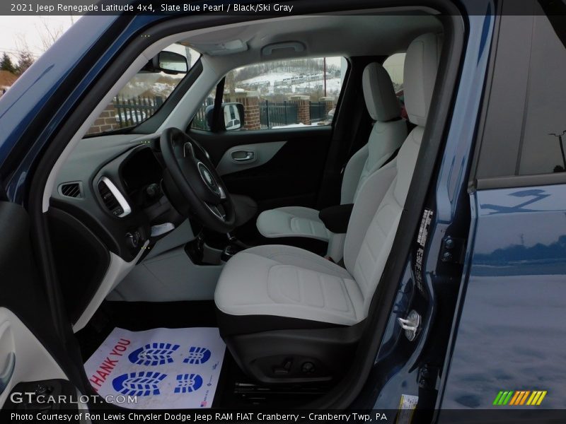 Slate Blue Pearl / Black/Ski Gray 2021 Jeep Renegade Latitude 4x4