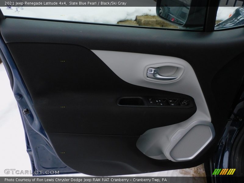 Slate Blue Pearl / Black/Ski Gray 2021 Jeep Renegade Latitude 4x4