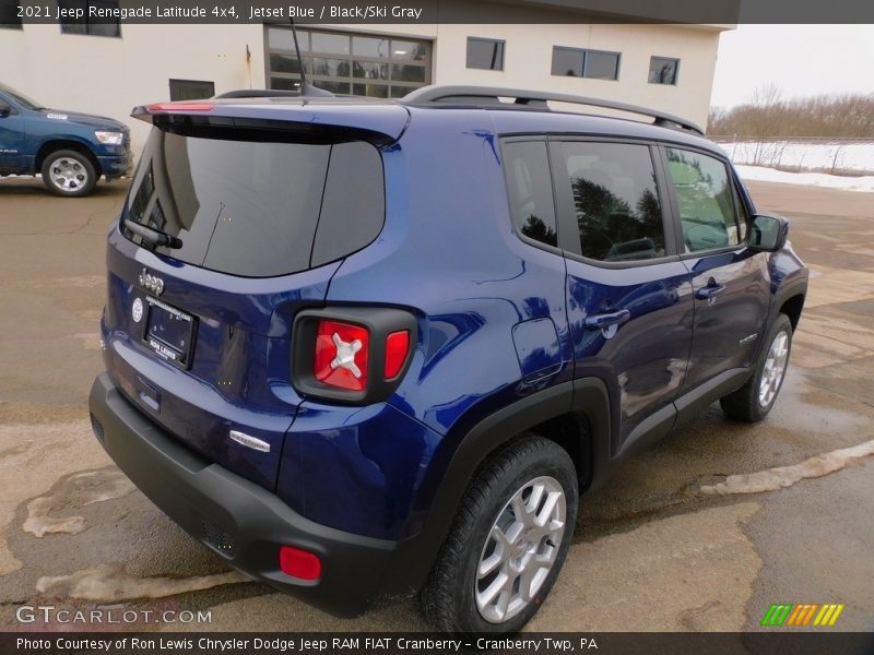 Jetset Blue / Black/Ski Gray 2021 Jeep Renegade Latitude 4x4