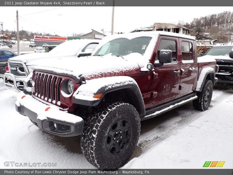 Snazzberry Pearl / Black 2021 Jeep Gladiator Mojave 4x4
