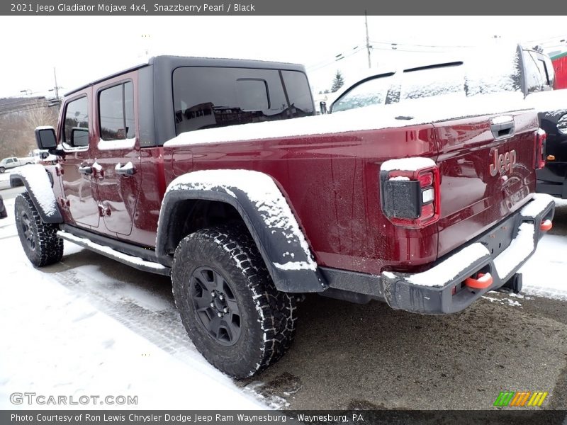 Snazzberry Pearl / Black 2021 Jeep Gladiator Mojave 4x4