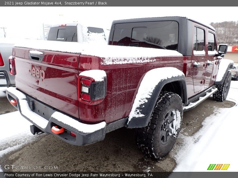 Snazzberry Pearl / Black 2021 Jeep Gladiator Mojave 4x4