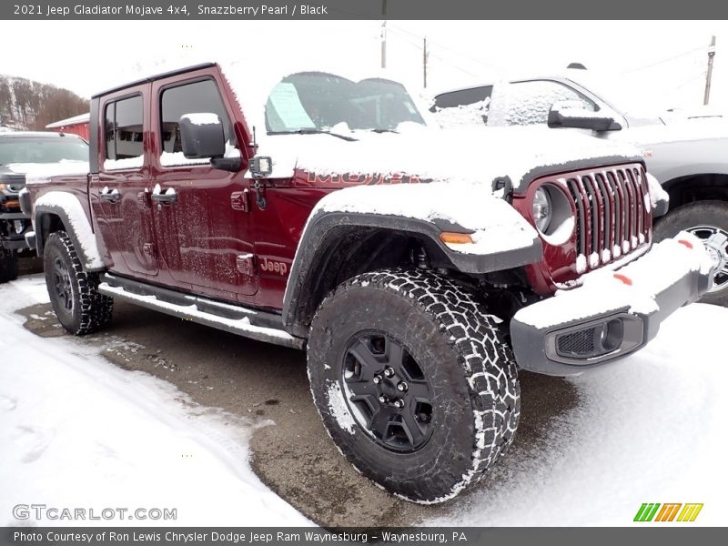 Snazzberry Pearl / Black 2021 Jeep Gladiator Mojave 4x4