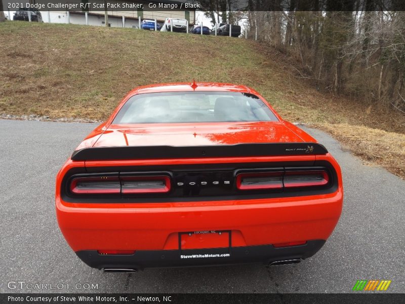 Go Mango / Black 2021 Dodge Challenger R/T Scat Pack Shaker