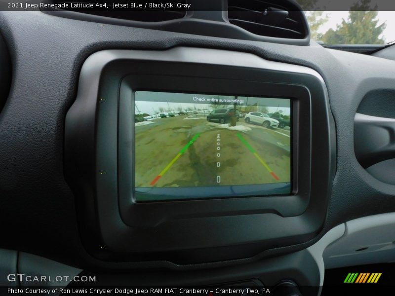 Jetset Blue / Black/Ski Gray 2021 Jeep Renegade Latitude 4x4