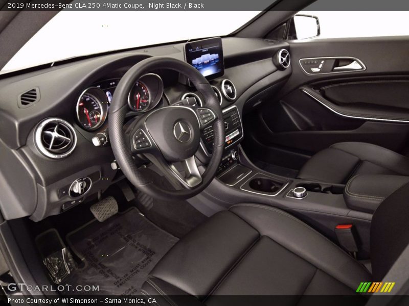 Night Black / Black 2019 Mercedes-Benz CLA 250 4Matic Coupe