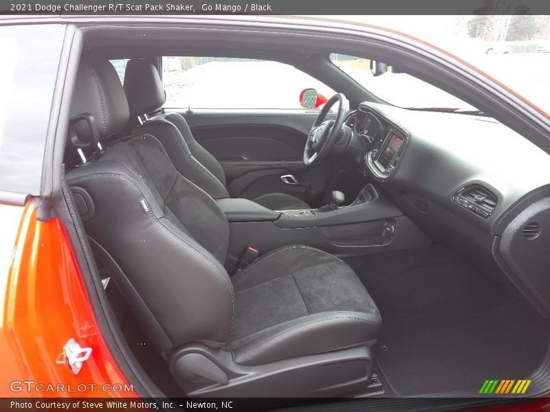 Go Mango / Black 2021 Dodge Challenger R/T Scat Pack Shaker