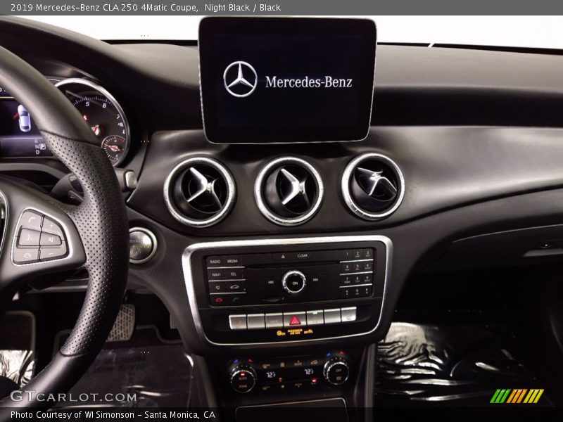 Night Black / Black 2019 Mercedes-Benz CLA 250 4Matic Coupe