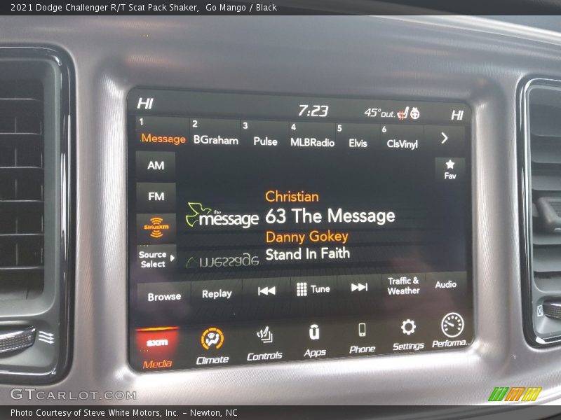 Go Mango / Black 2021 Dodge Challenger R/T Scat Pack Shaker