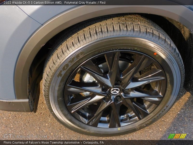 Polymetal Gray Metallic / Red 2022 Mazda CX-5 S Carbon Edition AWD