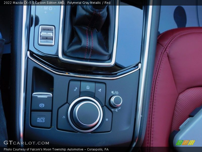Polymetal Gray Metallic / Red 2022 Mazda CX-5 S Carbon Edition AWD