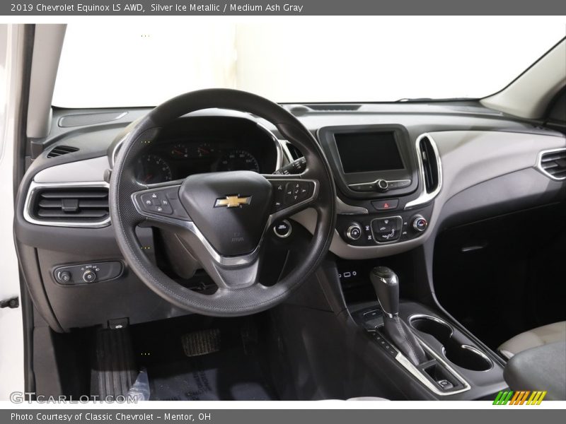 Silver Ice Metallic / Medium Ash Gray 2019 Chevrolet Equinox LS AWD