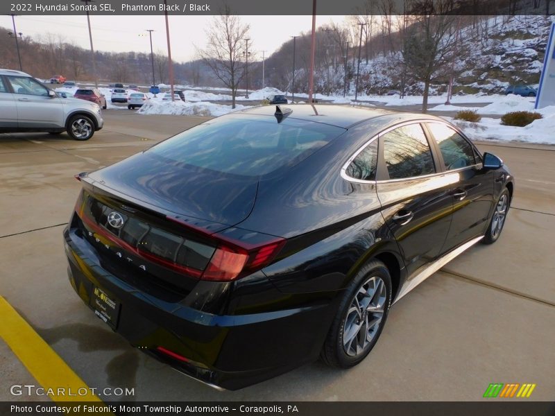 Phantom Black / Black 2022 Hyundai Sonata SEL