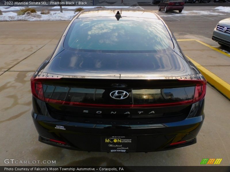 Phantom Black / Black 2022 Hyundai Sonata SEL