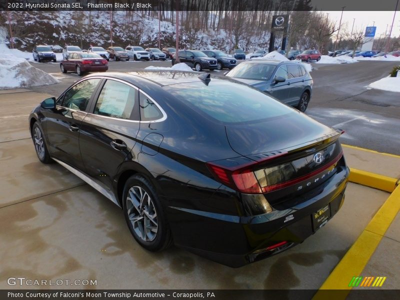 Phantom Black / Black 2022 Hyundai Sonata SEL