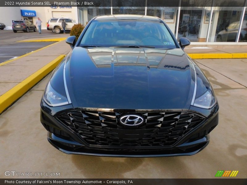 Phantom Black / Black 2022 Hyundai Sonata SEL