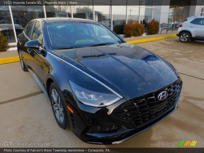 Phantom Black / Black 2022 Hyundai Sonata SEL