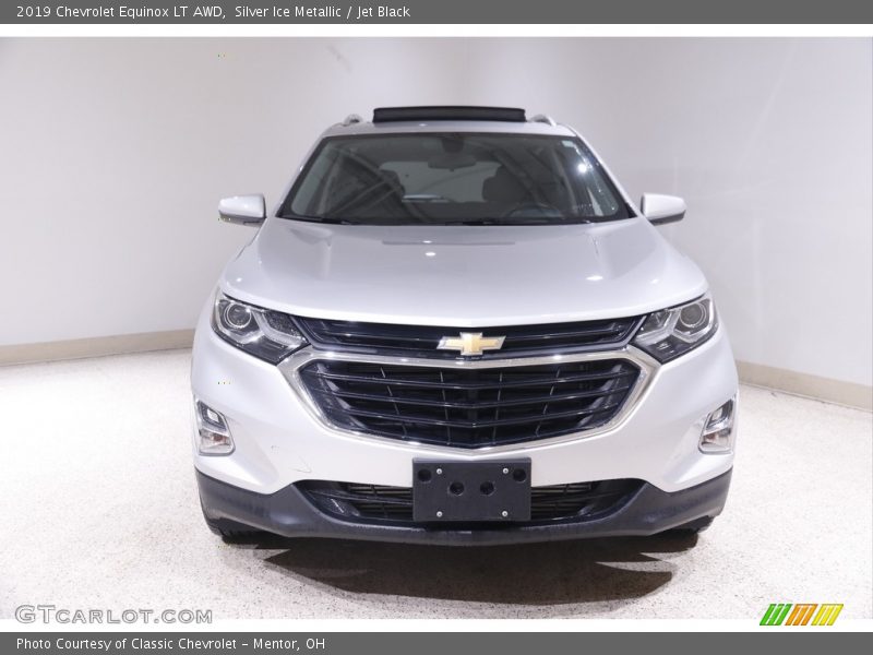 Silver Ice Metallic / Jet Black 2019 Chevrolet Equinox LT AWD