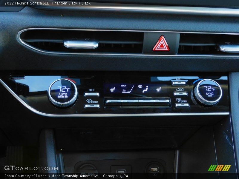 Phantom Black / Black 2022 Hyundai Sonata SEL