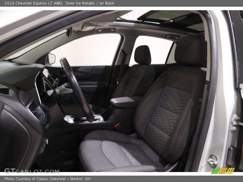 Silver Ice Metallic / Jet Black 2019 Chevrolet Equinox LT AWD