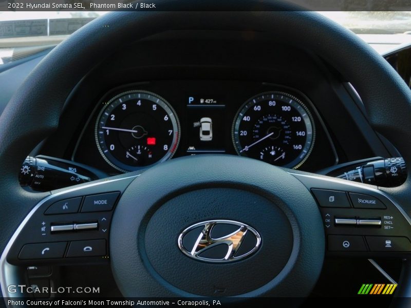Phantom Black / Black 2022 Hyundai Sonata SEL