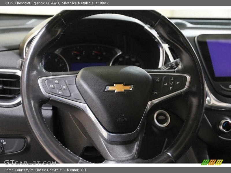 Silver Ice Metallic / Jet Black 2019 Chevrolet Equinox LT AWD