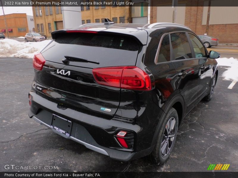 Aurora Black Pearl / Light Gray 2022 Kia Niro EX Premium Plug-In Hybrid